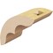 Ekena Millwork 3-inch W x 6-inch D x 6-inch H Ozark Rough Cedar Woodgrain TimberThane Knee Brace, Primed BRCUR03X06X06OZKRCPR - alternate 5
